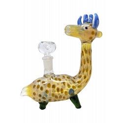 6" Mini Standing Giraffe Water Pipe - [ZN25]